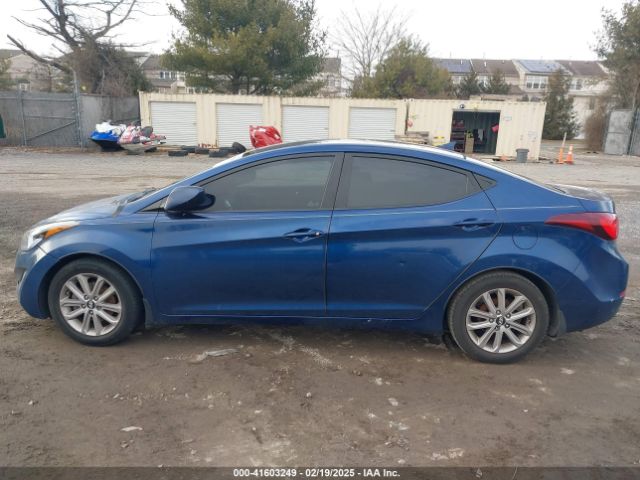 5NPDH4AE9GH654892 Hyundai ELANTRA SE