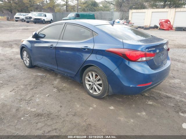 5NPDH4AE9GH654892 Hyundai ELANTRA SE