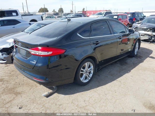 3FA6P0LUXJR248204 Ford Fusion Hybrid Se