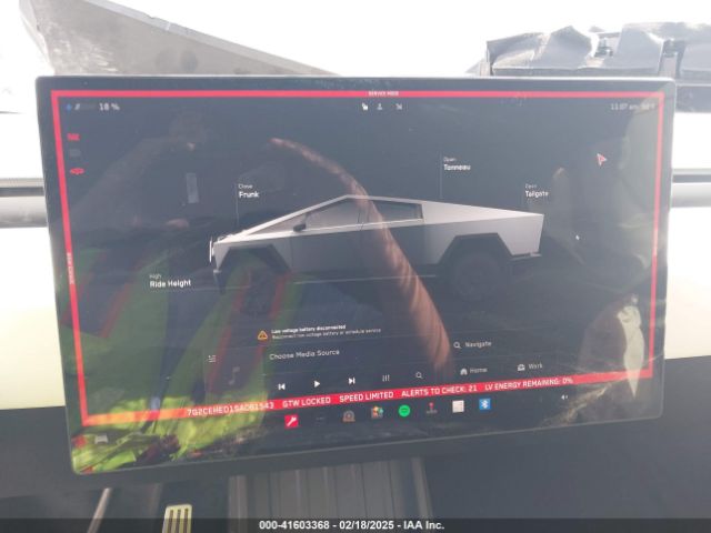 7G2CEHED1SA061543 Tesla Cybertruck All-wheel Drive