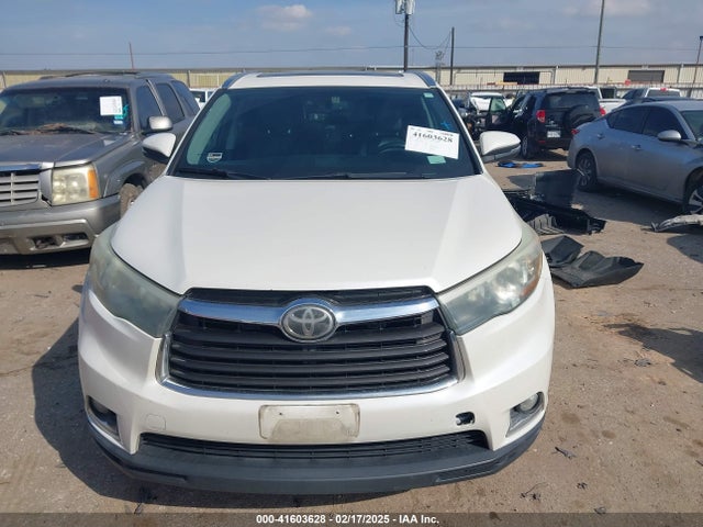 5TDYKRFH7ES019907 Toyota Highlander Limited Platinum V6