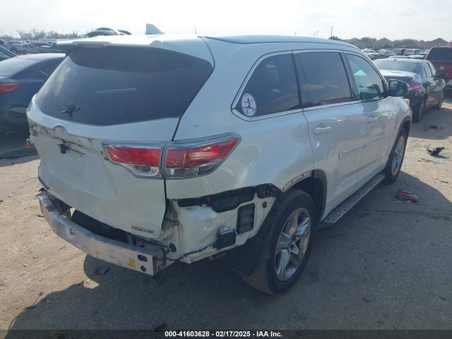 5TDYKRFH7ES019907 Toyota Highlander Limited Platinum V6