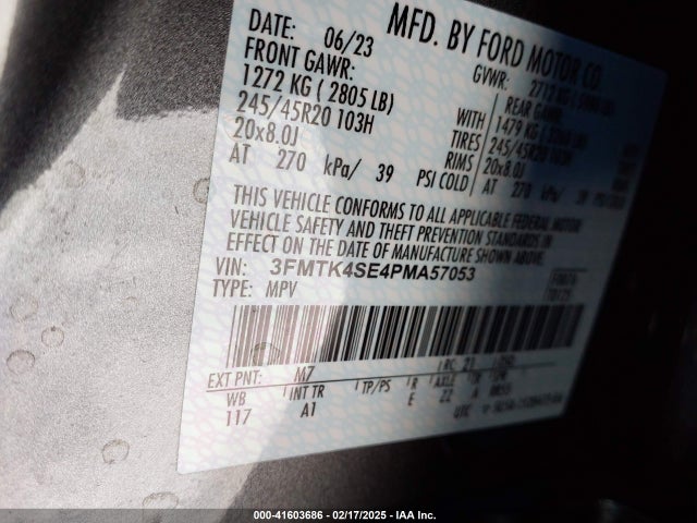 Ford Mustang Mach-e Gt 2023 3FMTK4SE4PMA57053 Image 9