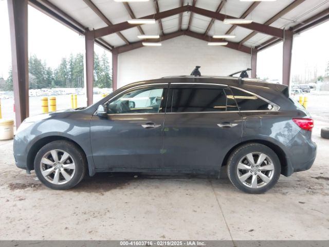 5FRYD4H81EB034125 Acura Mdx Advance Pkg W/entertainment Pkg