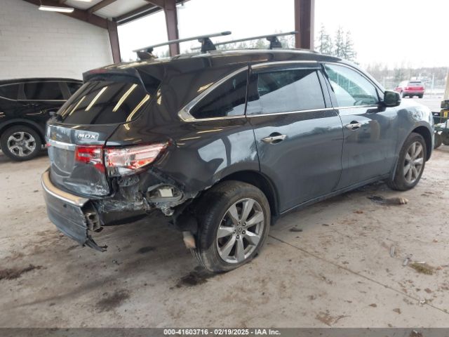 5FRYD4H81EB034125 Acura Mdx Advance Pkg W/entertainment Pkg