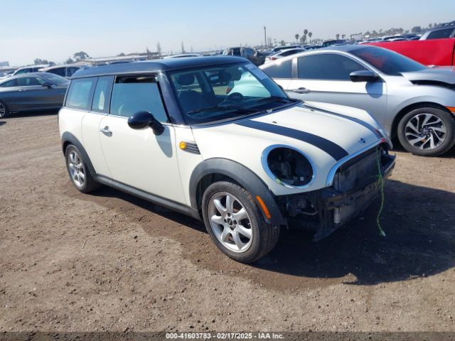 2010 MINI COOPER CLUBMAN WMWML3C5XATX38502