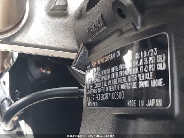 2024 SUZUKI GSX1000 JS1EK12BXR7100500 Photo 9