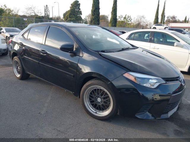 5YFBURHE9GP367724 Toyota COROLLA LE