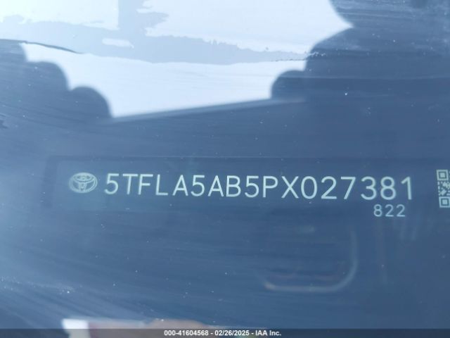5TFLA5AB5PX027381 Toyota Tundra Sr5