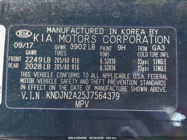 KNDJN2A25J7564379 KIA Soul