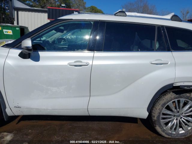5TDEBRCHXNS092020 Toyota Highlander Hybrid Platinum