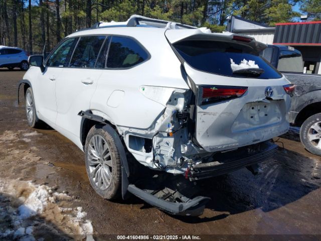 5TDEBRCHXNS092020 Toyota Highlander Hybrid Platinum