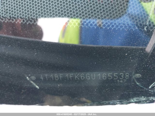 4T1BF1FK6GU165538 Toyota CAMRY XSE