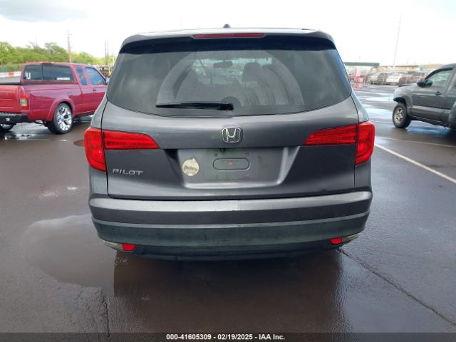 5FNYF5H51HB026506 Honda Pilot Ex-l