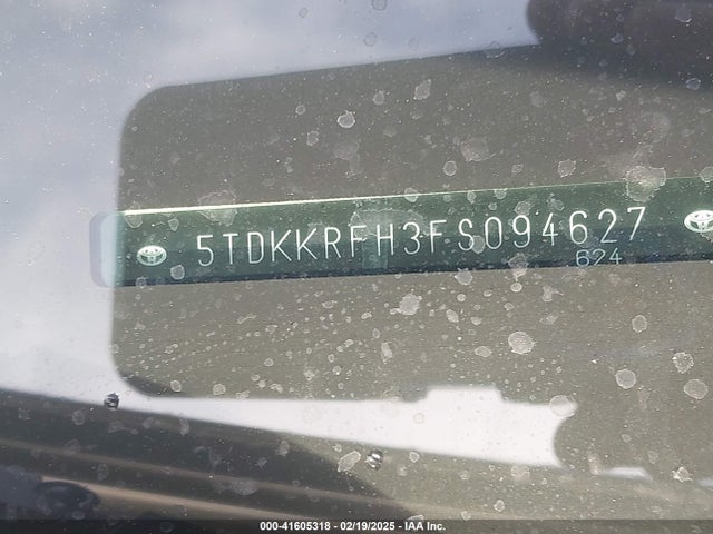 Toyota Highlander Xle V6 2015 5TDKKRFH3FS094627 Image 9