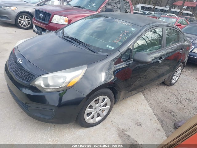 KIA RIO LX 2014 KNADM4A30E6362935 Image 2
