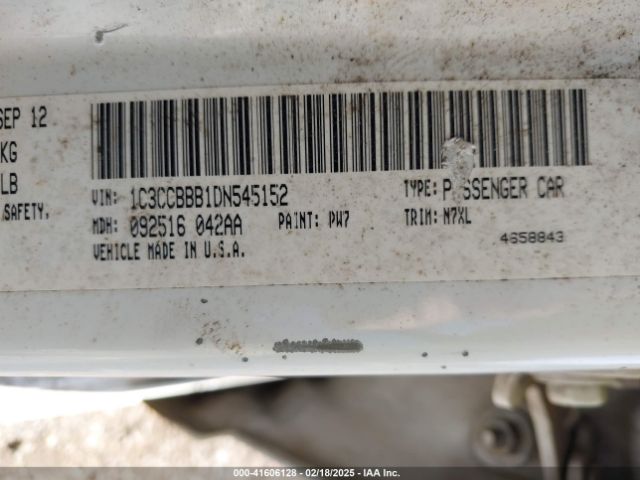 2013 CHRYSLER 200 1C3CCBBB1DN545152 Photo 8