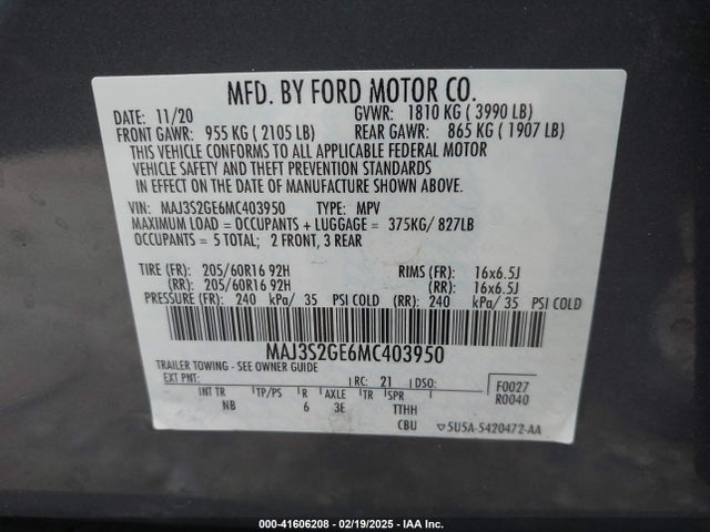 Ford Ecosport Se 2021 MAJ3S2GE6MC403950 Image 9
