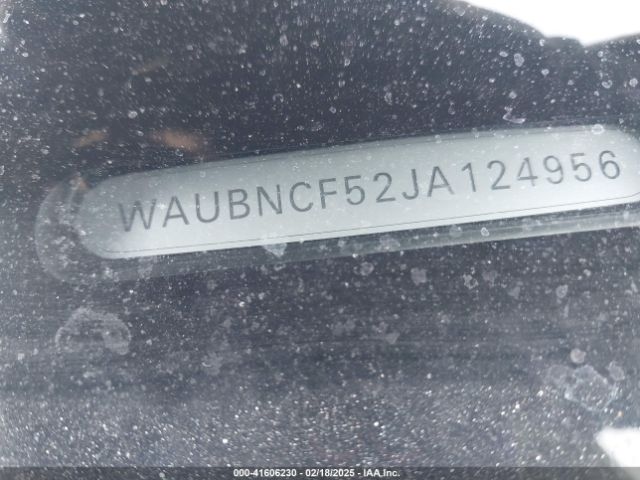 WAUBNCF52JA124956 Audi A5 2.0t Premium