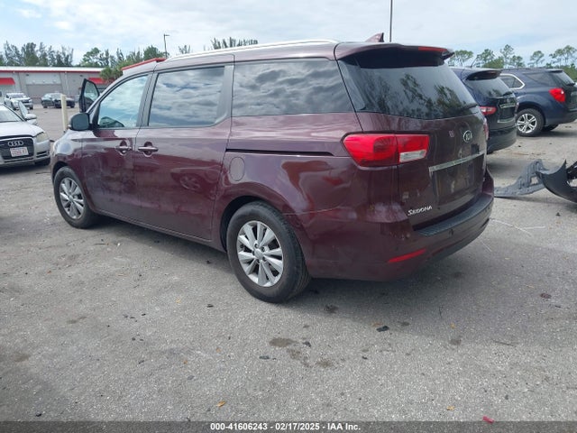KIA SEDONA LX 2017 KNDMB5C19H6239164 Image 3