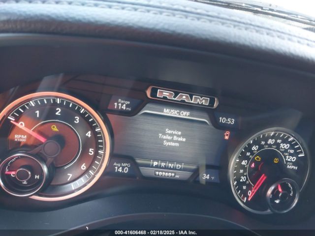 1C6SRFJT5KN772582 RAM 1500 Laramie  4x4 5'7 Box