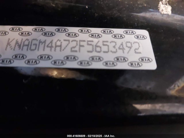 KIA Optima Lx 2015 KNAGM4A72F5653492 Image 9