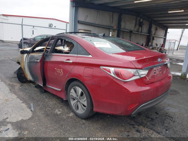 KMHEC4A47FA121631 Hyundai Sonata Hybrid Limited