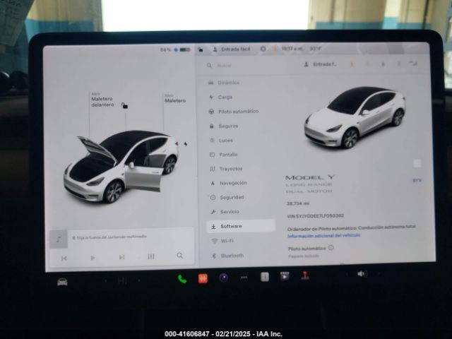 5YJYGDEE7LF050362 Tesla Model Y Long Range Dual Motor All-wheel Drive