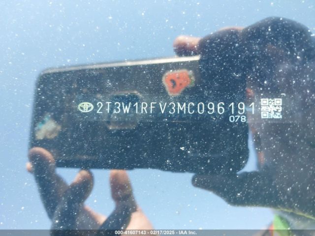 2T3W1RFV3MC096191 Toyota Rav4 Xle