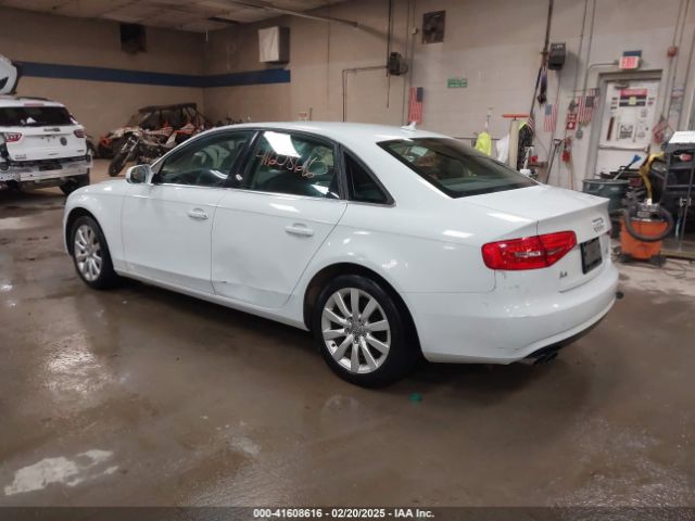 2013 AUDI A4 WAUBFAFLXDN033270 Photo 2