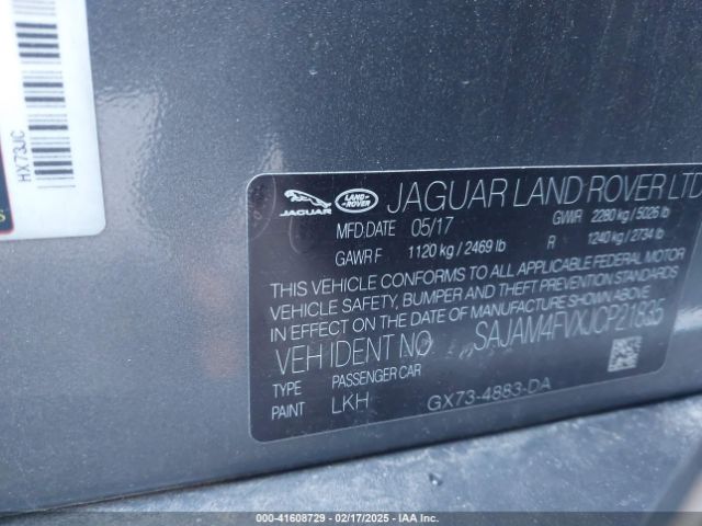 2018 JAGUAR XE SAJAM4FVXJCP21835 Photo 8