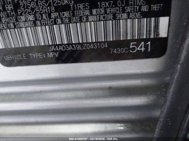 JA4AD3A39LZ043104 Mitsubishi Outlander Le 2.4