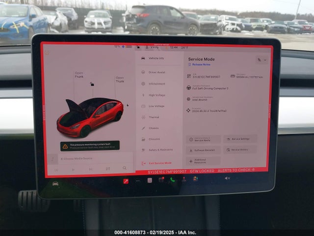 2021 TESLA MODEL 3 5YJ3E1EC7MF991907 Photo 6
