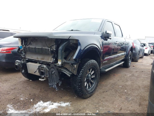 Ford F-150 Lariat 2022 1FTFW1ED9NFB61106 Image 2
