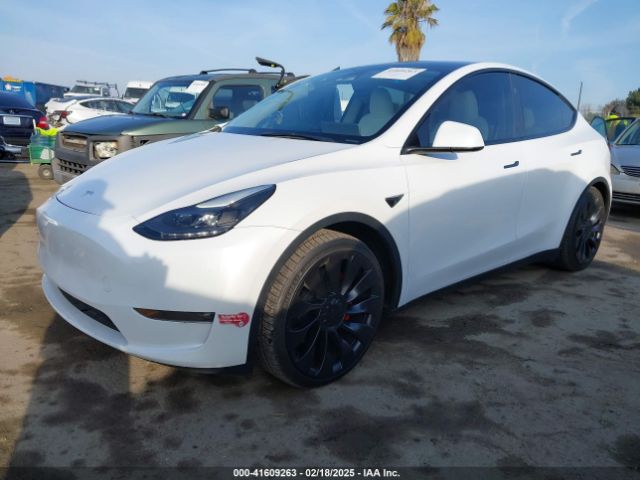 7SAYGDEF0PF839468 Tesla Model Y Performance Dual Motor All-wheel Drive