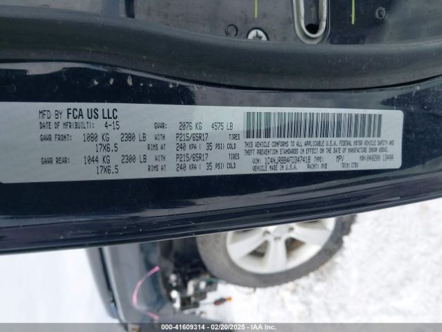 1C4NJRBB4FD347418 Jeep Patriot Sport