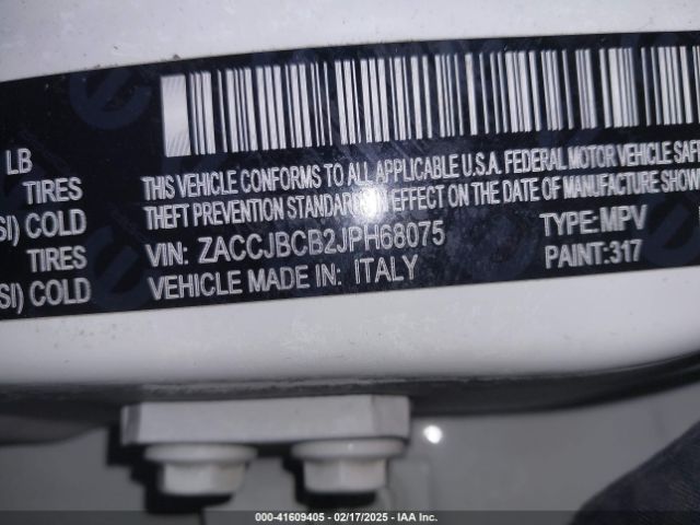 ZACCJBCB2JPH68075 Jeep Renegade Trailhawk 4x4