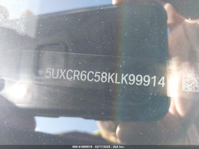Auction sale of the 2019 Bmw X5 Xdrive40i, vin: 5UXCR6C58KLK99914, lot number: 41609519