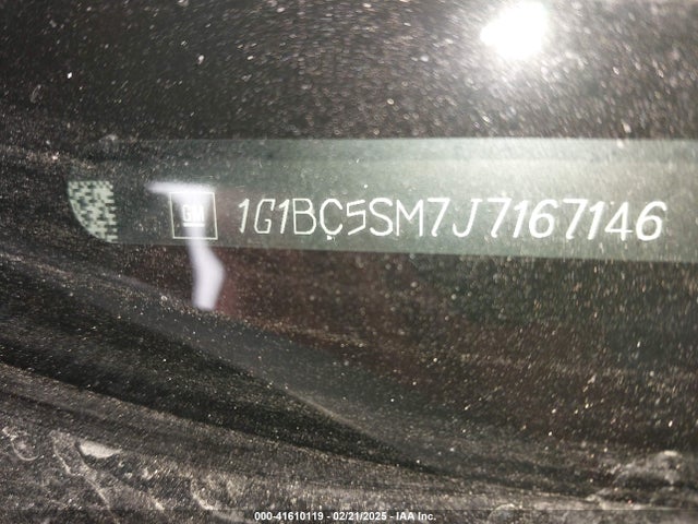 1G1BC5SM7J7167146 Chevrolet Cruze Ls Auto