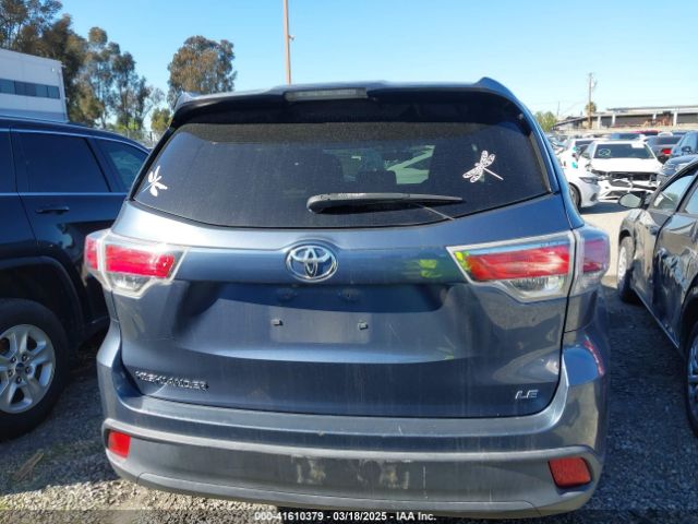 5TDZARFH1FS011987 Toyota Highlander Le