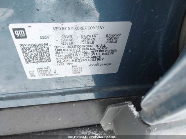 KL47LAE22RB208687 Buick Envista Preferred Fwd
