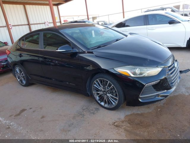 KMHD04LBXHU338852 Hyundai Elantra Sport