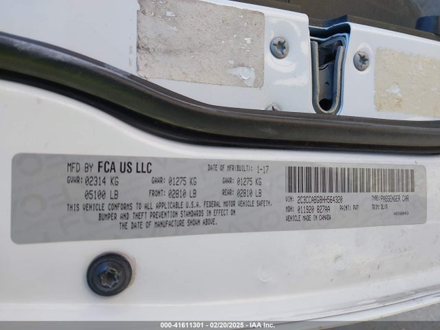 2C3CCABG8HH564320 Chrysler 300 300s