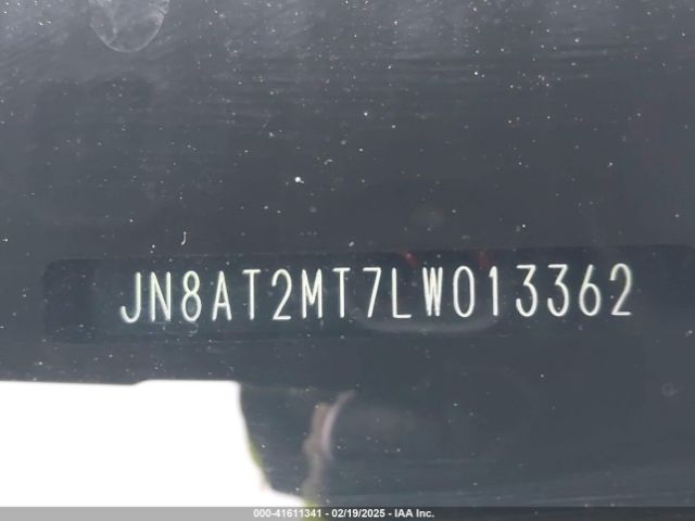 JN8AT2MT7LW013362 Nissan Rogue Sv Fwd