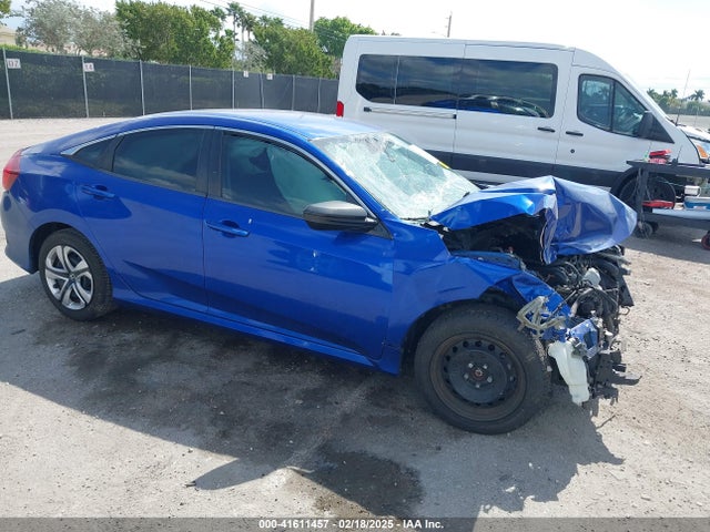Honda Civic Lx 2018 19XFC2F52JE043148 Image 1