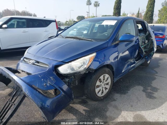 KMHCT5AE2GU256926 Hyundai ACCENT SE