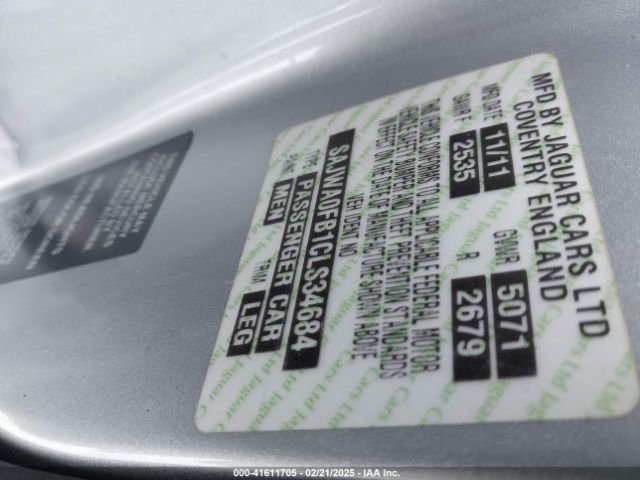 2012 JAGUAR XF SAJWA0FB1CLS34684 Photo 8