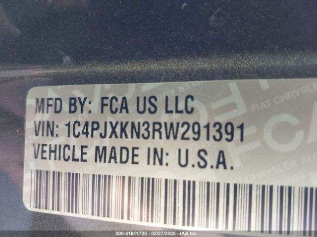 2024 JEEP WRANGLER 1C4PJXKN3RW291391 Photo 8