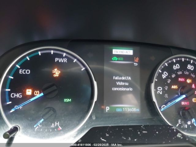 2T3RWRFV2LW077305 Toyota Rav4 Hybrid Xle
