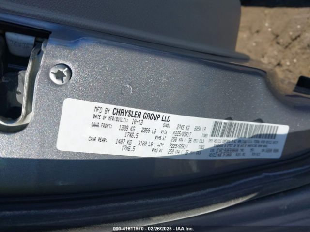 2C4RC1BG8ER208400 Chrysler Town & Country Touring